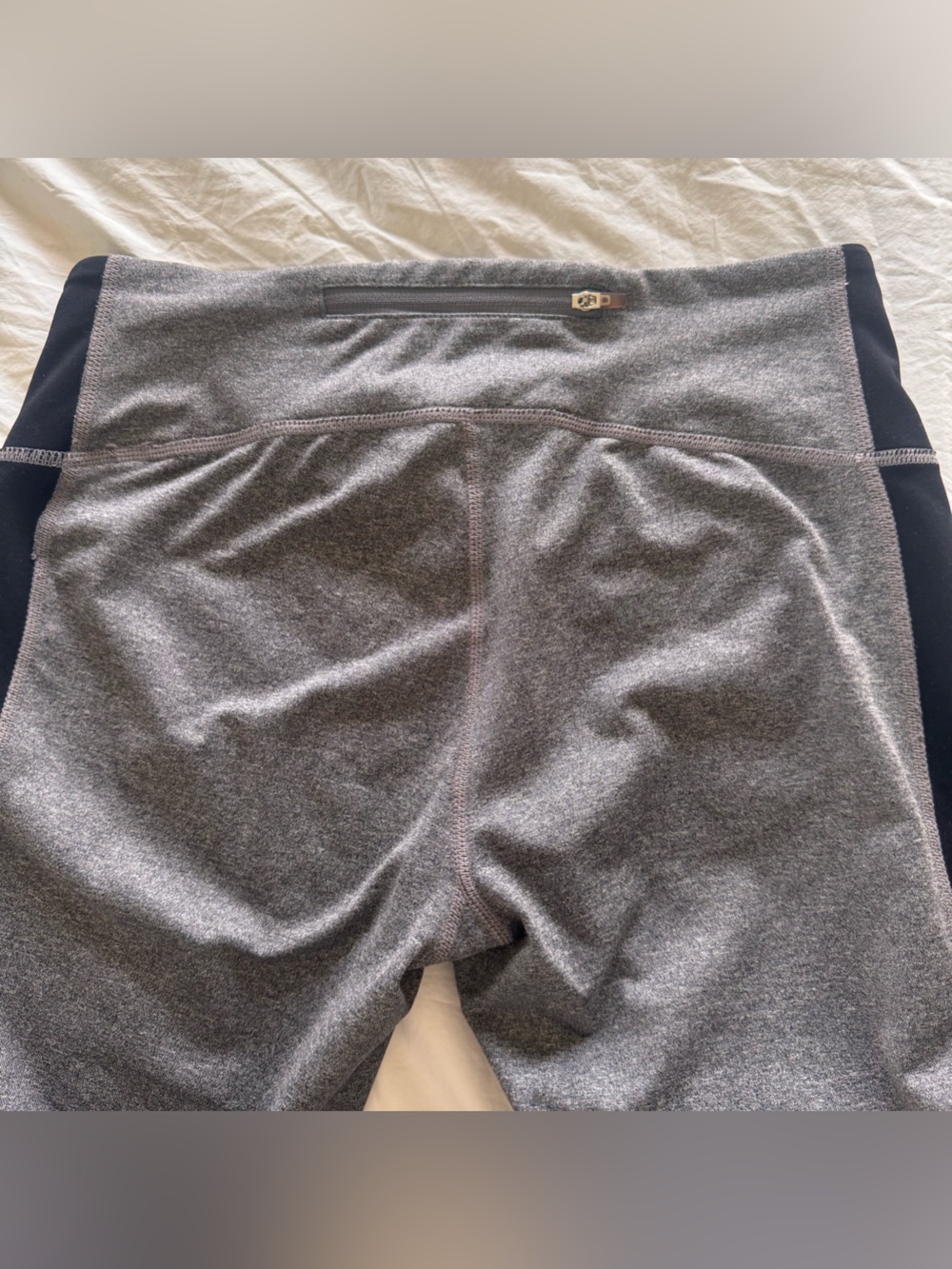 Z by Zella Gray & Black High-Waist Athletic Leggings - Picture 4 of 5